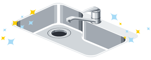 コンロ・シンク・キッチン壁